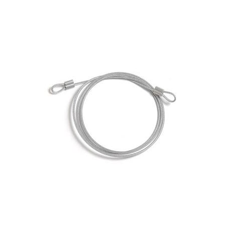 Global Industrial Tie Down Cable 5ftL For Butt-Tainer Outdoor Ashtray 443233